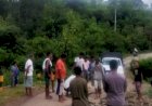 Longsor-di-Benus,-Polsubsektor-Manamas-dan-Masyarakat-Lakukan-Penimbunan