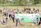 Wujud-Cinta-Lingkungan-Songsong-Hari-Bhayangkara-ke-78,-Polres-TTU-Gandeng-Pemda-dan-Masyarakat-Tanam-Pohon