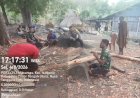 Wujud-Kepedulian-Polri,-Bhabinkamtibmas-Polsek-Naibenu-Dampingi-Warga-Mengatap-Rumah-Adat-Teme.