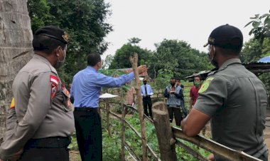 KabagOps-Polres-TTU-Pimpin-Pengamanan-Sidang-Pengukuran-Tanah-Sengketa