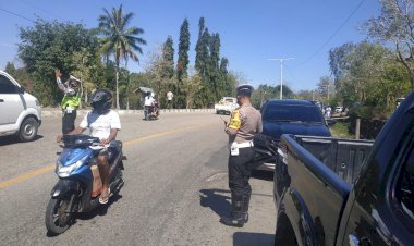 Sat-Lantas-Polres-TTU-Patroli-rutin-dan-berikan-himbauan-Kamsetibcarlantas