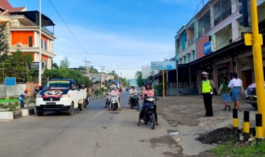 Gelar-Gatur-Pagi,-Lantas-Polres-TTU-Sasar-Rawan-Macet-dan-Laka