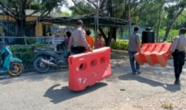 Songsong-Paskah,-Anggota-Polres-TTU-Gelar-Patroli-di-Setiap-Gereja