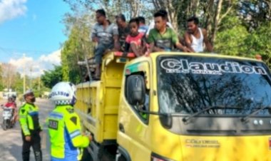 Marak-Kasus-Lakalantas-di-TTU,-Sat-Lantas-Gelar-Patroli-di-Daerah-Rawan-Laka