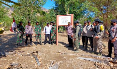 Polsek-Insana-Utara-Bersama-TNI-Lakukan-Patroli-di-Perbatasan-Negara