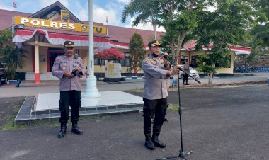 90-Personil-Polres-TTU-Amankan-Aksi-Unjuk-Rasa