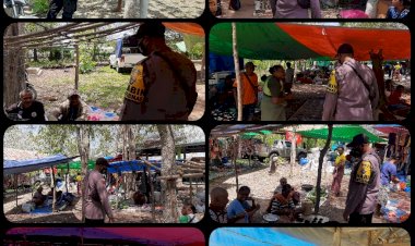 Polsek-Insana-Gandeng-Pemerintah-Kecamatan-dan-Desa-Pantau-Pasar-Mamsena