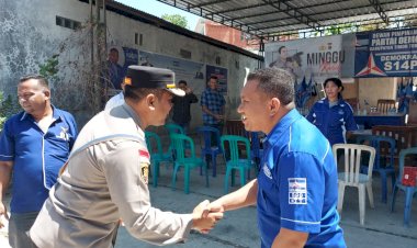 Jelang-Pesta-Demokrasi,-Kapolres-TTU-Imbau-Pengurus-Parpol-DPC-Demokrat-TTU-Bantu-Jaga-Kamtibmas
