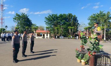 Kapolres-TTU-Pimpin-Apel-Penerimaan-Peserta-Didik-SIP-Angkatan-52-Tahun-2023