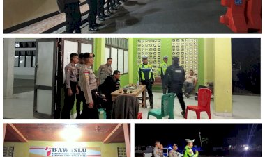 Patroli-Lampu-Biru,-Piket-Fungsi-Polres-TTU-Sasar-Kantor-Bawaslu-dan-Gudang-KPU