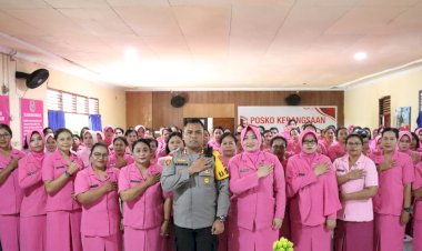 Simak-Arahan-Kapolres-TTU-saat-Tatap-Muka-Bersama-Jajaran-Bhayangkari-Polres-TTU