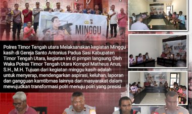 Minggu-Kasih-di-Gereja-St.-Antonius-Padua-Sasi,-Wakapolres-TTU-Imbau-Jangan-Terprovokasi-Jelang-Pemilu