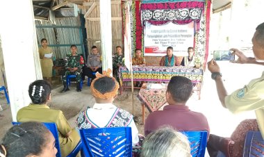 Hadiri-Pelantikan-Perangkat-Desa,-Bhabinkamtibmas-Polres-TTU-Himbau-Jaga-Sitkamtibmas-Jelang-Pemilu-2024