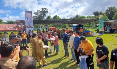 Wakili-Kapolres,-Kasat-Samapta-Polres-TTU-Hadiri-Kegiatan-Gerakan-Pangan-Murah