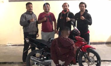 Tim-Buser-Satreskrim-Polres-TTU-berhasil-mengamankan-Tersangka-Curanmor-di-Alfamart-KM-4-kefamenanu