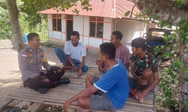 Bhabinkamtibmas-Desa-Oetalus-Imbau-Warga-Manfaatkan-Call-Center-110-Polres-TTU