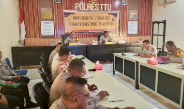 Polres-TTU-Gelar-Anev-Kamtibmas-Triwulan-I-Tahun-2025,-Terdapat-216-Kasus-Tindak-Pidana