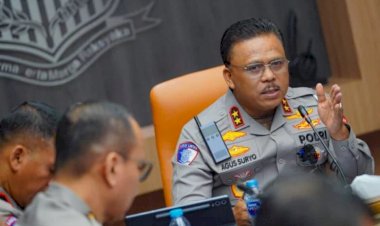 Kakorlantas-Gelar-Rapat-Pengamanan-Jelang-Hari-Buruh