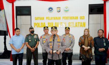 Kapolri-Tinjau-SPPG-Polda-Sulsel,-Pastikan-Kesiapan-Dukung-Program-MBG