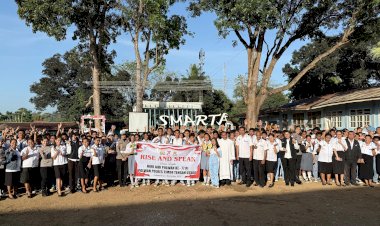 HUT-Polwan-ke-77,-Polres-TTU-Gelar-Sosialisasi-“Rise-and-Speak”-di-SMUK-Warta-Bhakti
