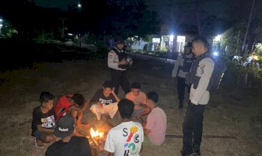 Jamin-Kenyamanan-Akhir-Pekan,-Raimas-Sat-Samapta-Polres-TTU-Intensifkan-Patroli-Kota