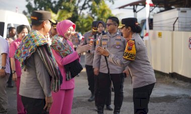 Kapolda-NTT-Letakkan-Batu-Pertama-Sumur-Bor-di-Polres-TTU,-Wujudkan-Komitmen