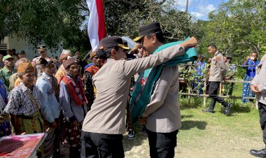 Wakapolda-NTT-Hadiri-Groundbreaking-SPPG-3T-Polri-di-Desa-Haulas