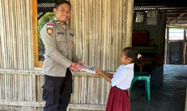 Perkuat-Ketahanan-Pangan-dan-Mutu-Pendidikan,-Bhabinkamtibmas-Desa-Kiusili-Sambangi-Warga-di-Dusun-4