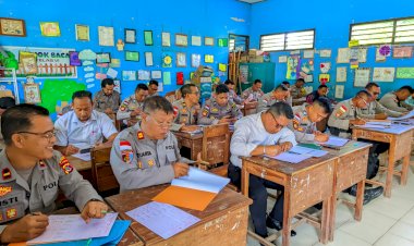 Pastikan-Kelayakan-Personel,-Polres-TTU-Gandeng-Tim-Psikologi-Polda-NTT-Gelar-Tes-Psikologi.