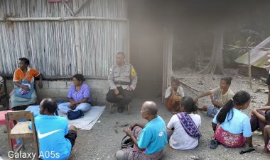 Melalui-Pendekatan-Humanis,-Bhabinkamtibmas-Tubuhue-Edukasi-Warga-Soal-Bahaya-Miras-dan-Penertiban-Ternak-Sapi