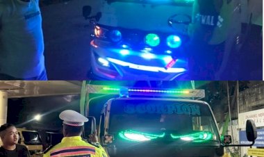 Tindak-Lanjuti-Arahan-Kapolres,-Sat-Lantas-Polres-TTU-Gelar-Penertiban-Strobo-dan-Lampu-Silau-Secara-Humanis