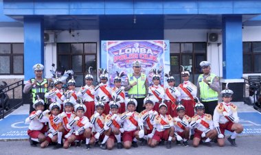 Semarak-HUT-Lalu-Lintas-Bhayangkara-ke-71,-Pocil-Polres-TTU-Tunjukkan-Semangat,-Disiplin-dan-Karakter-Generasi-Muda