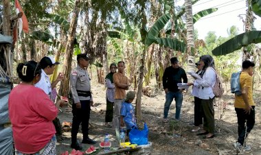 Amankan-Pengukuran-Tanah-dan-Tanggap-Pohon-Tumbang,-Bhabinkamtibmas-Maubeli-Perkuat-Sinergi-dan-Keselamatan-Warga