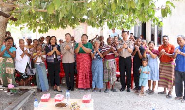 Polres-Ttu-Hadir-Di-Tengah-Masyarakat,-Program-Polisi-Peduli-Pengangguran-Dorong-Pemuda-Besnaen-Miliki-Keterampilan-Kerja