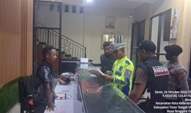 Cegah-Peredaran-Narkoba-dan-Penyakit-Masyarakat,-Polres-TTU-Gelar-Operasi-di-Hotel-dan-Penginapan