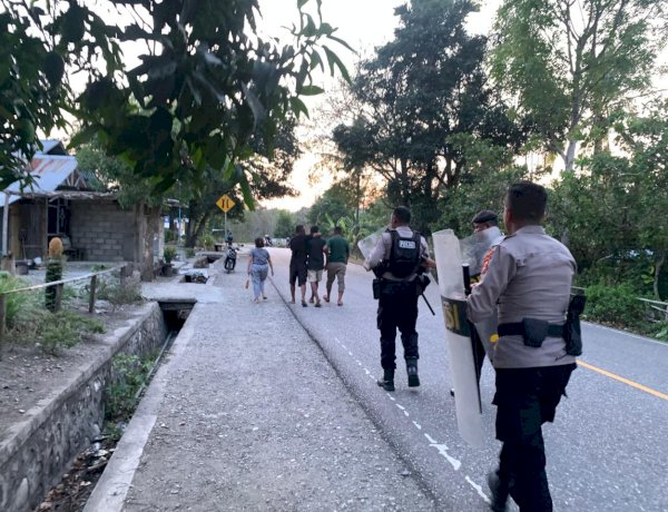 Pamapta Polres TTU Amankan ODGJ Pelaku Pengrusakan di Desa Banae