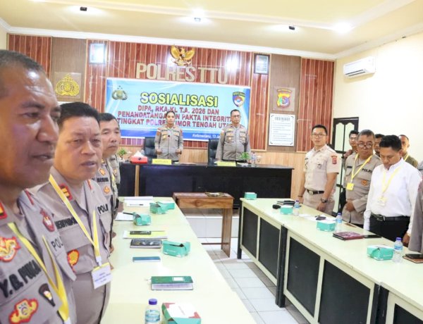 DIPA 2026 Diserahkan, Polres TTU Tegaskan Transparansi dan Prioritas Layanan Publik