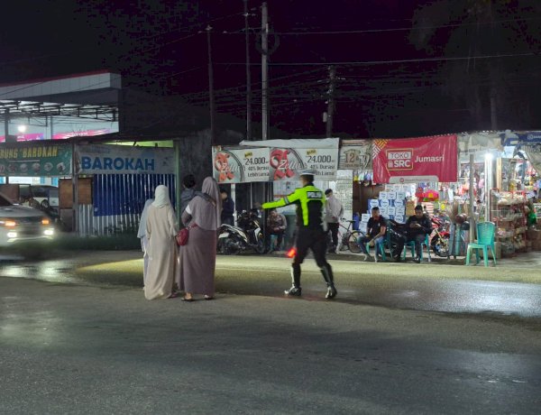 Pererat Silaturahmi dalam Bingkai Keamanan, Polres TTU Kawal Tahlil Akbar di Masjid Jami’ Al Muhajirin