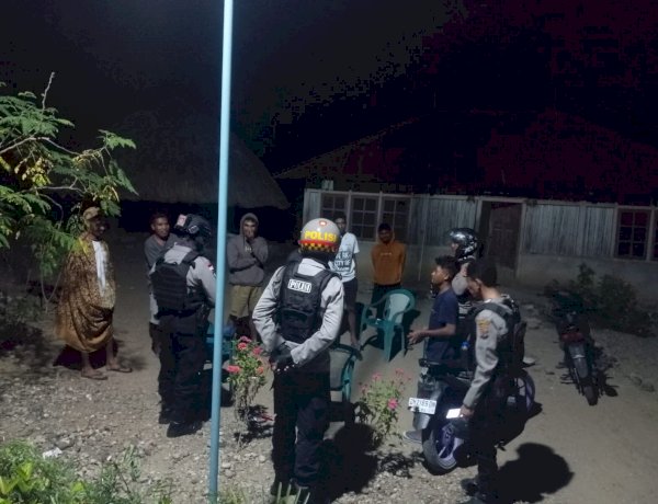 Hadirkan Rasa Aman di Tengah Sunyi, Komitmen Team Raimas Polres TTU Jaga Nadi Keamanan Bumi Biinmaffo