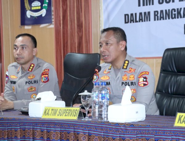 Supervisi Korbinmas Baharkam Polri di Polres TTU Polda NTT Perkuat Peran Bhabinkamtibmas
