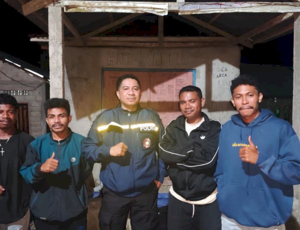 Respons Cepat Keluhan Warga, Bhabinkamtibmas Motori Patroli Malam dan Hidupkan Kembali Siskamling