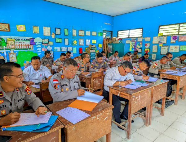 Pastikan Kelayakan Personel, Polres TTU Gandeng Tim Psikologi Polda NTT Gelar Tes Psikologi.