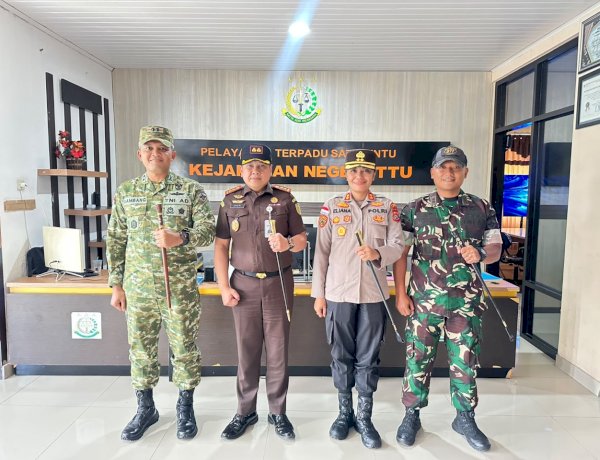 Sinergitas Tanpa Batas di Tapal Batas: Kapolres, Kajari, Dandim, dan Danyonif TTU Duduk Bersama Rajut Kolaborasi demi NKRI