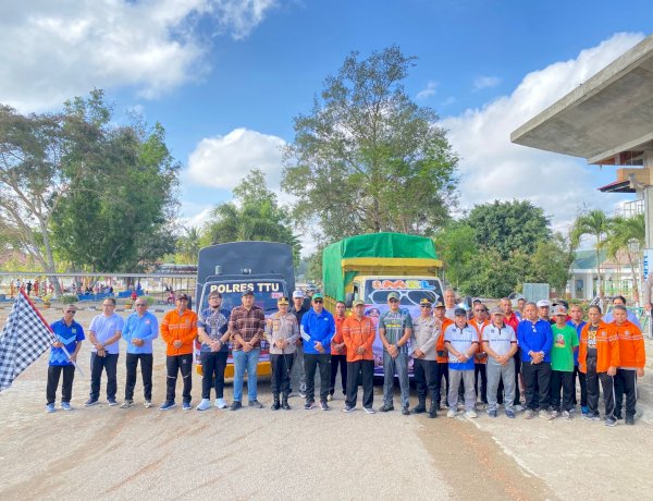 Polres TTU dan Pemda TTU Kirim Bantuan Sosial Senilai Rp235 Juta untuk Korban Gempa Flores