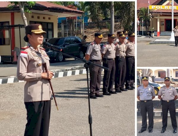 Pimpin Apel Jam Pimpinan, Kapolres TTU Tekankan Delapan Arah Kebijakan Kapolda NTT dan Pelayanan Humanis kepada Masyarakat