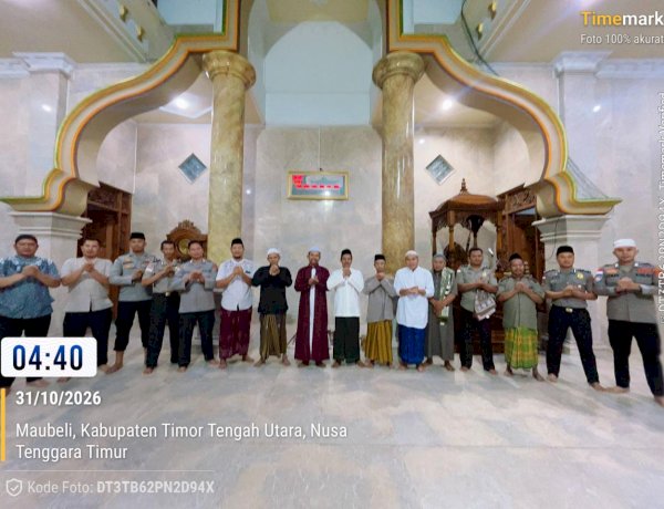 Melalui Subuh Keliling, Polres TTU Bangun Kedekatan dengan Umat dan Perkuat Pesan Kamtibmas.