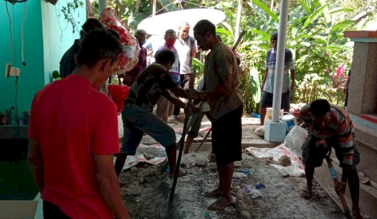 Jasad Putu Wisang, di otopsi berdasarkan permintaan keluarga