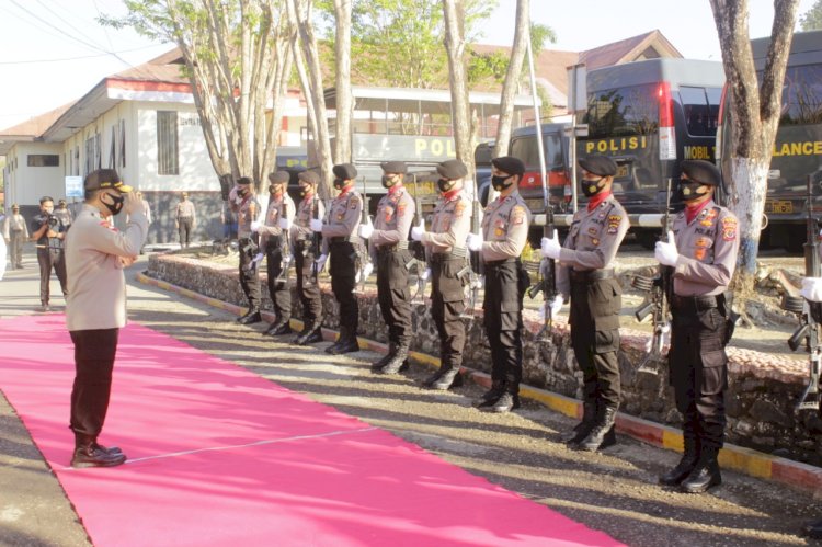 Kunjungan Perdana Irjen Pol. Drs Lotharia latif, S.H., M.HUM. di Polres TTU