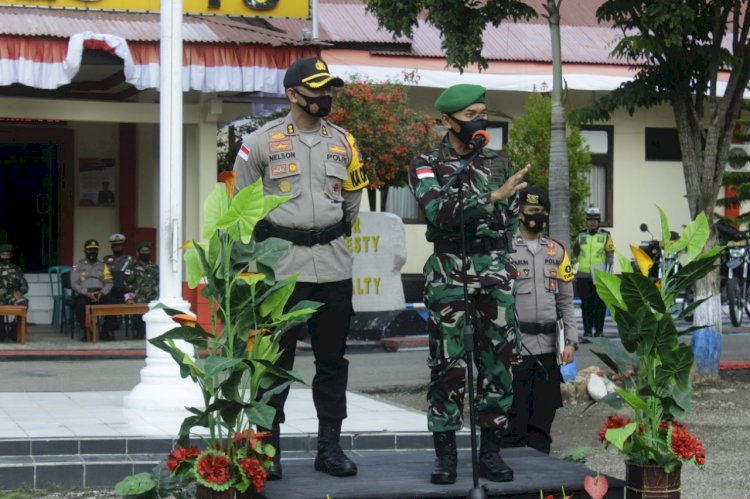 Jelang Pilkada serentak 9 Desember, Polres TTU gelar Apel bersama