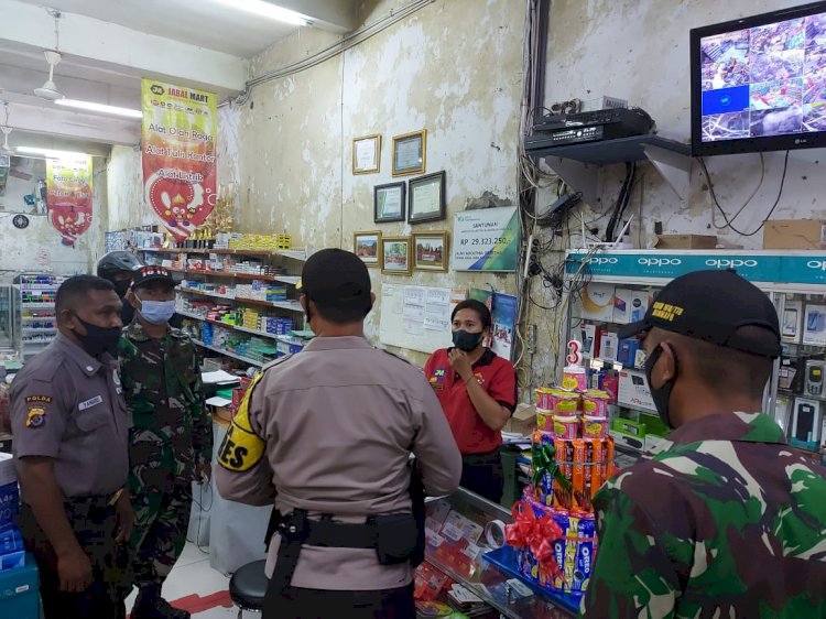 Polres TTU Tegaskan Tepat Pukul 21.00 Wita Warung dan Kios Ditutup